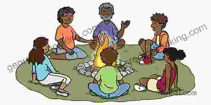 A Group Of Aboriginal Elders Sitting Around A Campfire, Sharing Stories And Laughter Another Country Nicolas Rothwell