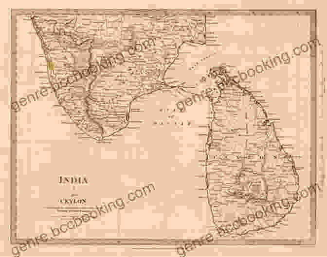 A Historical Map Of Ceylon, Highlighting Its Strategic Location In The Indian Ocean Islanded: Britain Sri Lanka And The Bounds Of An Indian Ocean Colony