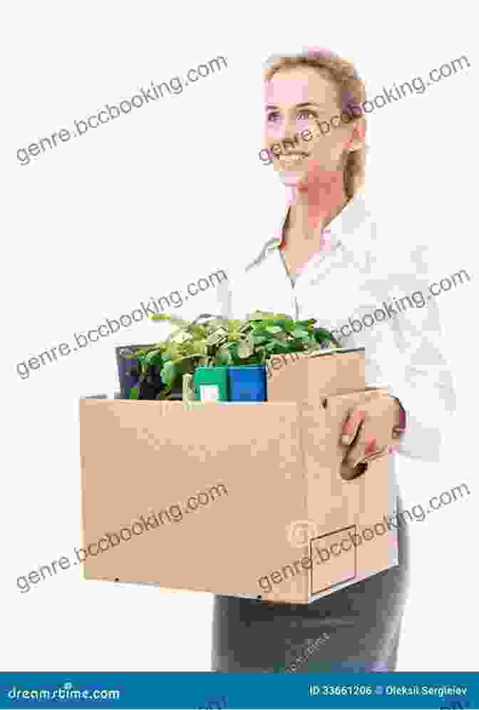 A Woman Smiling While Holding A Box Of Belongings Let It Go: Downsizing Your Way To A Richer Happier Life