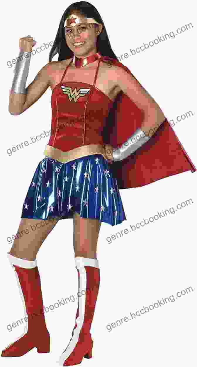 A Young Woman With Blonde Hair And A Wonder Girl Costume Wonder Woman: Our Book Library Warrior (Backstories)