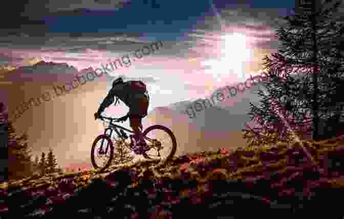 Action Shot Of A Person Mountain Biking Through A Rugged Trail Surrounded By Trees And Mountains The Creaky Knees Guide Oregon 3rd Edition: The 85 Best Easy Hikes