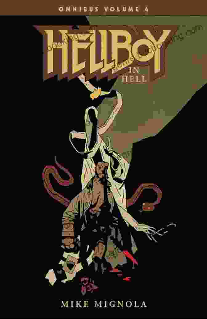 Back Cover Of Hellboy Omnibus Volume 1: Seed Of Destruction Featuring Hellboy Holding A Flaming Sword Hellboy Omnibus Volume 1: Seed Of Destruction