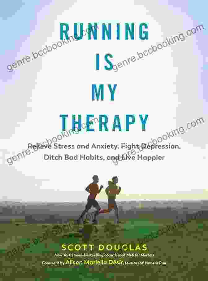 Book Cover: Running Is My Therapy Running Is My Therapy: Relieve Stress And Anxiety Fight Depression And Live Happier