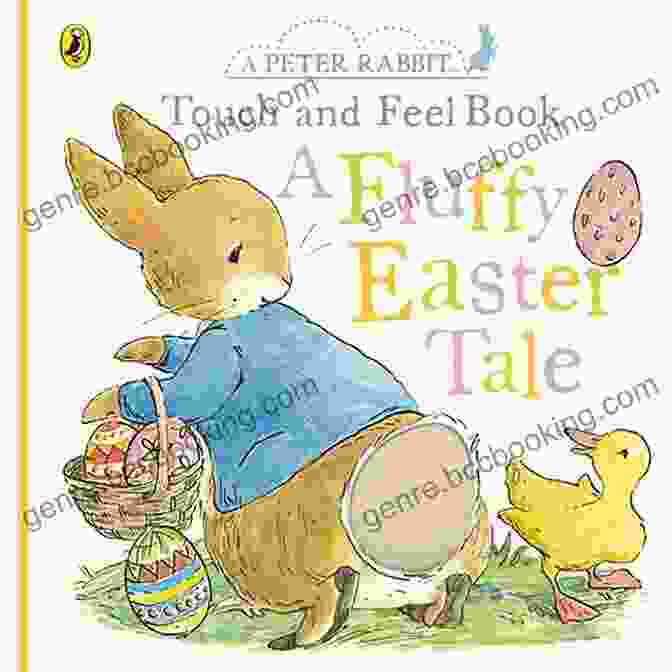 Cover Of Finds An Easter Tale Depicting A Little Rabbit Surrounded By Colorful Easter Eggs J M B Finds An Easter Tale