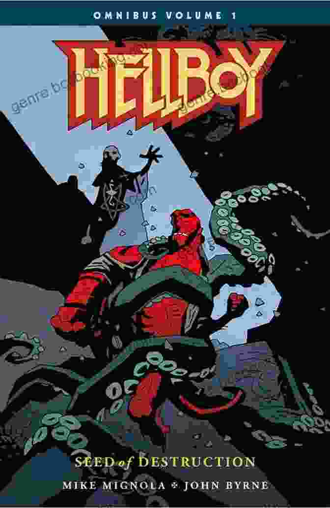 Hellboy Omnibus Volume 1: Seed Of Destruction Cover Art Depicting Hellboy Confronting A Horde Of Demonic Creatures Hellboy Omnibus Volume 1: Seed Of Destruction