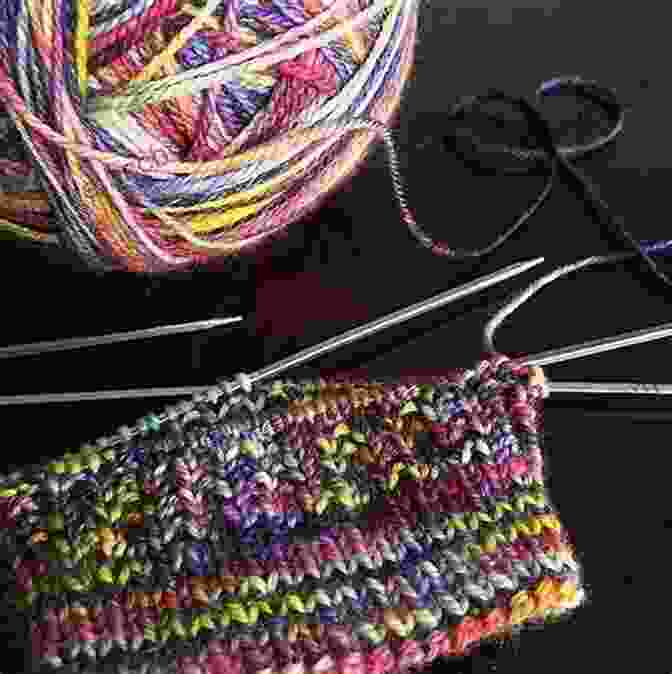 Knitter Working On A Colorful Knitted Project Brioche Knitting For Beginners And Beyond: Your Definitive Guide To Creating Colorful Lusciously Textured Knitwear