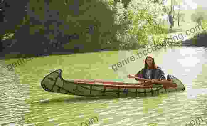 Native American Canoes Gliding Across The Calm Waters Of The Great Lakes Exploring The Great Lakes (History Of America)