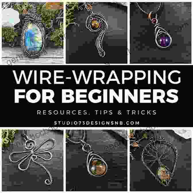 Step By Step Illustration Of Basic Wireworking Techniques Making Copper Wire Earrings: More Than 150 Wire Wrapped Designs