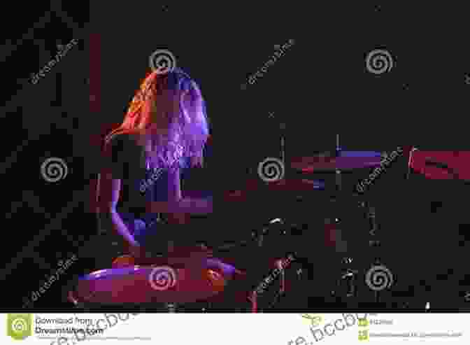 The Female Drummer Performing With David Bowie, Their Faces Illuminated By The Stage Lights. The Girl In The Back: A Female Drummer S Life With Bowie Blondie And The 70s Rock Scene