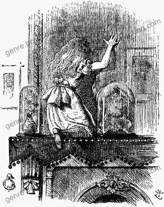 Through The Looking Glass Illustration By John Tenniel The Complete Works Of Lewis Carroll: Alice In Wonderland Complete Collection Puzzles From Wonderland The Hunting Of The Snark Sylvie And Bruno And More (21 With Active Table Of Contents)