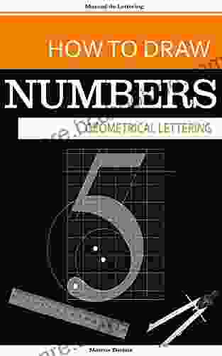 How To Draw Numbers: Geometrical Lettering (How To Draw Letters)