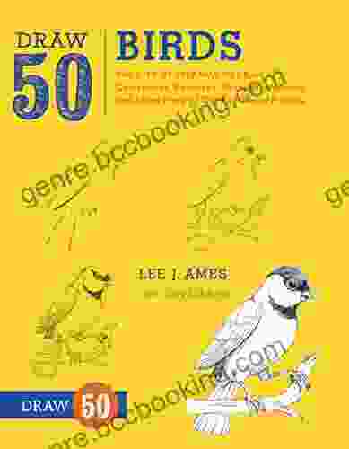 Draw 50 Birds: The Step By Step Way To Draw Chickadees Peacocks Toucans Mallards And Many More Of Our Feathered Friends